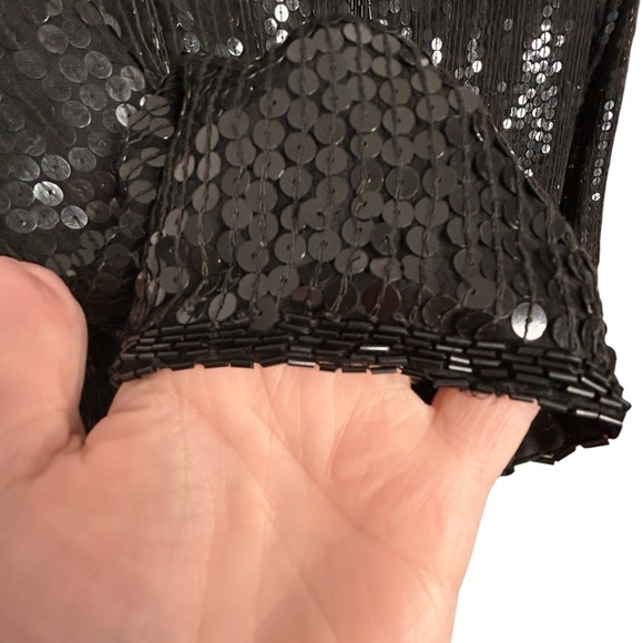 Stenay Black Vintage Heavily Beaded/Sequined Evening/Event Jacket Sz S - Picture 4 of 11